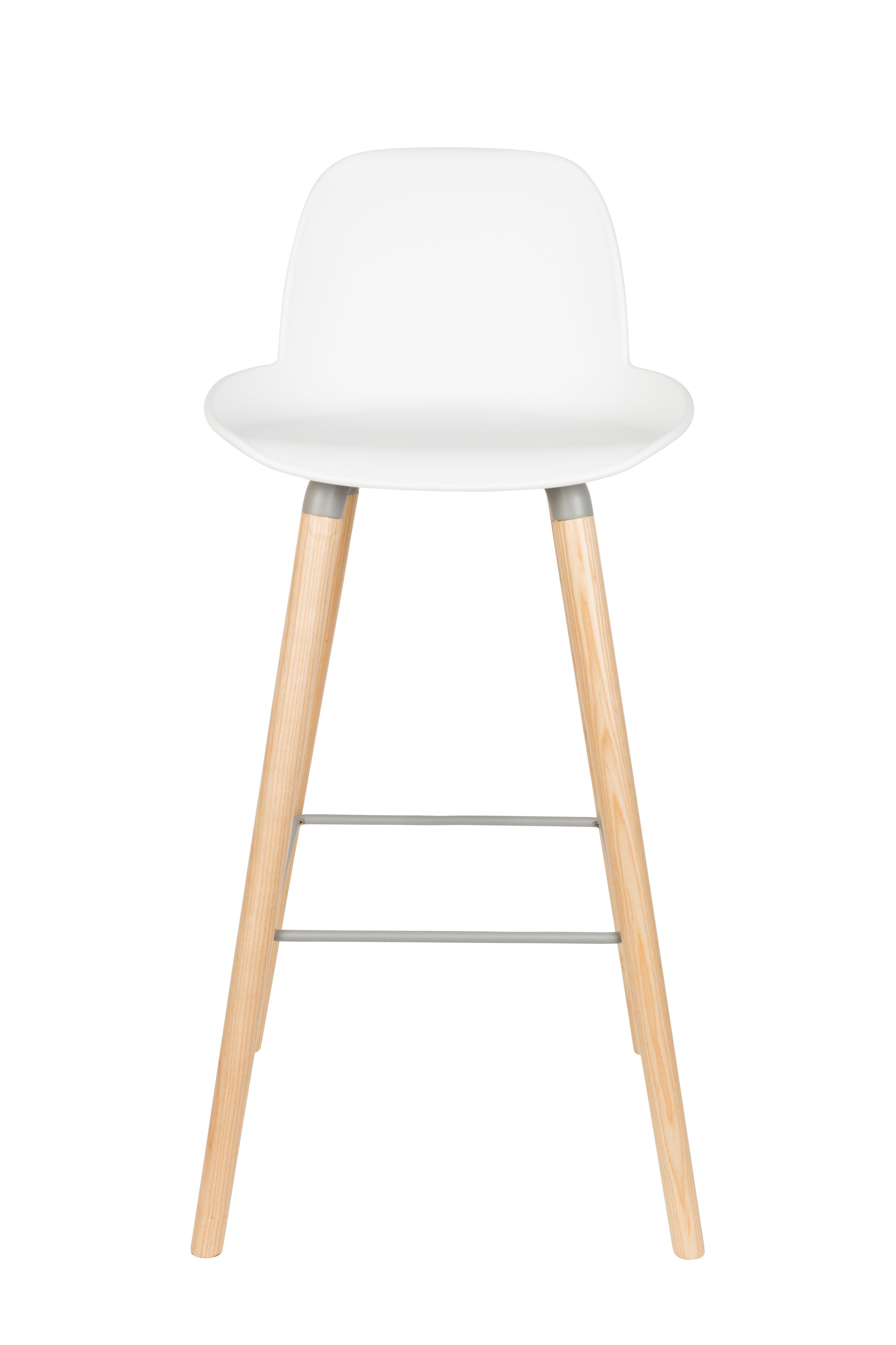 Zuiver Set of 2 Albert Kuip White Bar Stool